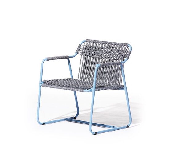 Rope Armchair Blue