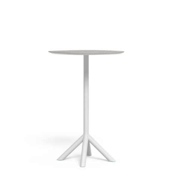 High Center Table Round Sqr Pyramd Base | Seaside
