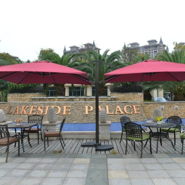 Umbrella Side Pole Double