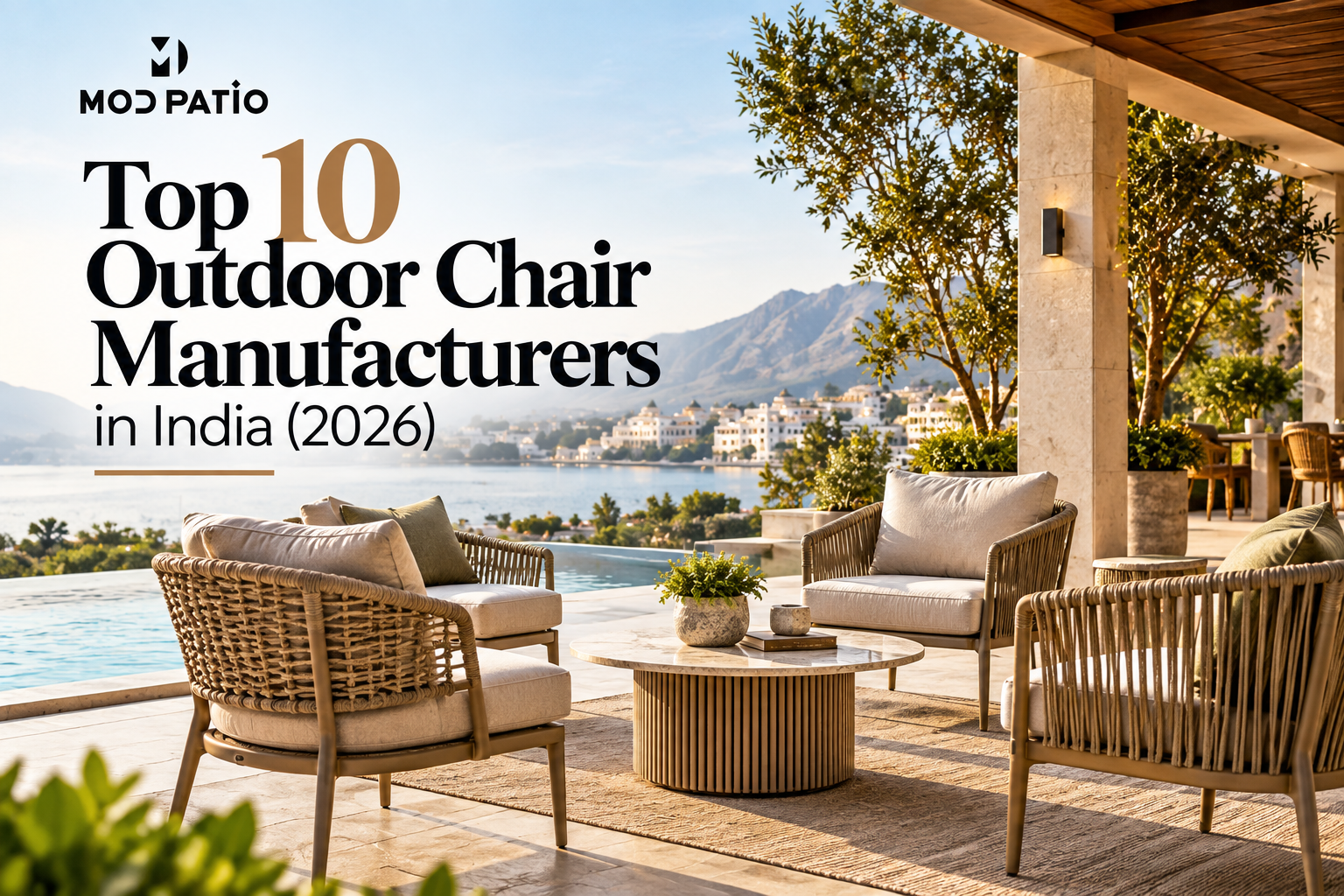 Top 10 Outdoor Chair Manufacturers in India (2026) | Mod Patio